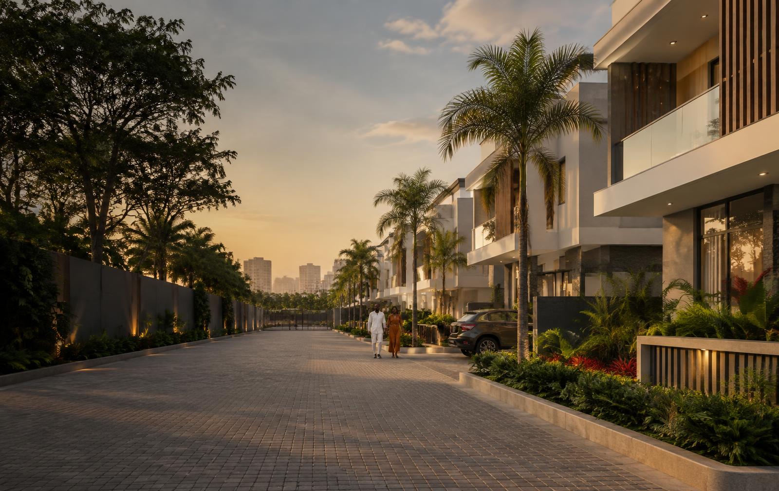 Modern residential development in Lagos
